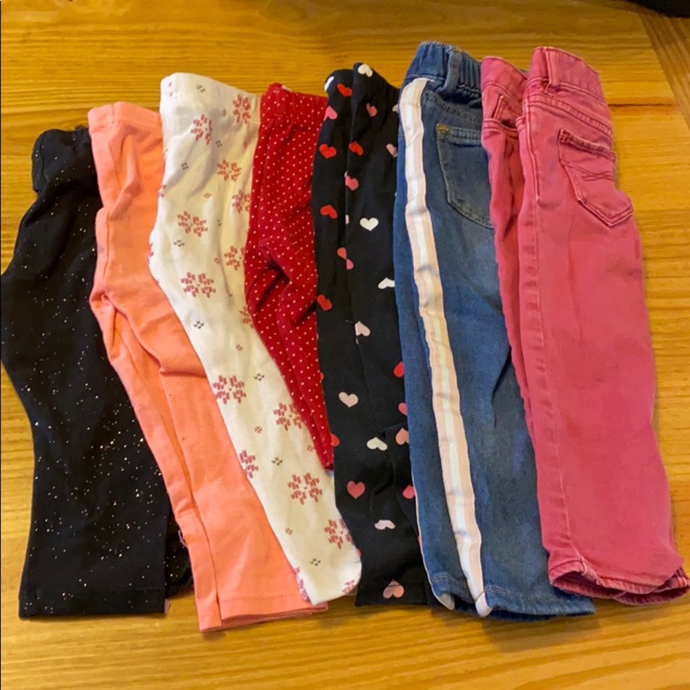 2T girls pants bundle